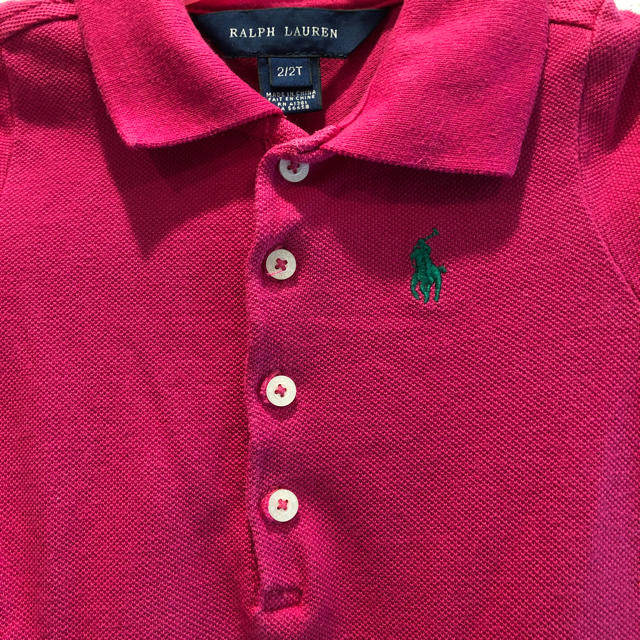 Ralph Lauren(ラルフローレン)のラルフローレン☆ワンピース2T キッズ/ベビー/マタニティのキッズ服女の子用(90cm~)(ワンピース)の商品写真