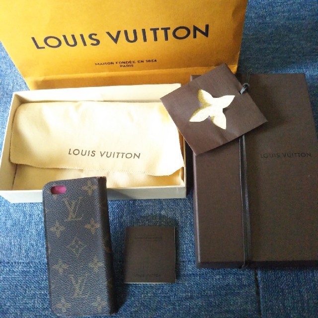 LOUIS VUITTON - 正規品ルイヴィトン　モノグラム　iPhone6 カバー イニシャル入りの通販 by クウ's shop｜ルイヴィトンならラクマ