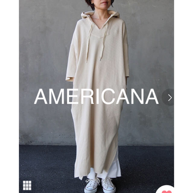 最終価格 即完売人気商品 ⭐️ AMERICANA 別注メキシカンワッフルドレス