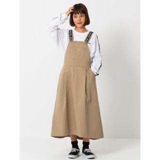 ミルクフェド(MILKFED.)のMILKFED x Dickies JUMPER SKIRT(ひざ丈ワンピース)