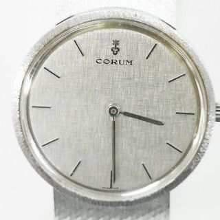 コルム(CORUM)のコルム　金無垢　手巻き腕時計　750　18K　総重量75g　S25007(腕時計(アナログ))