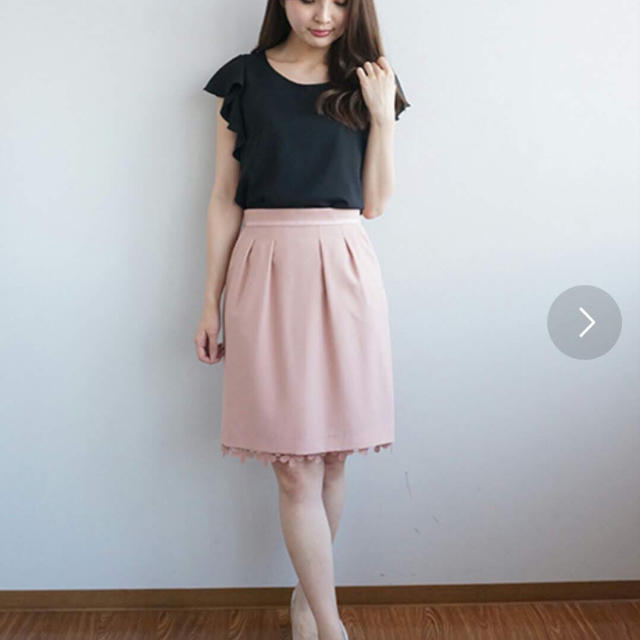 PROPORTION BODY DRESSING(プロポーションボディドレッシング)の春物春服♡新品タグ付♡エステルリネンスカート♡プロポーションボディドレッシング レディースのスカート(ひざ丈スカート)の商品写真