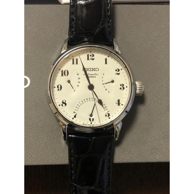 世界有名な SEIKO 琺瑯ダイヤル 自動巻 SARD007 PERSAGE SEIKO 中古美品 - 腕時計(アナログ)