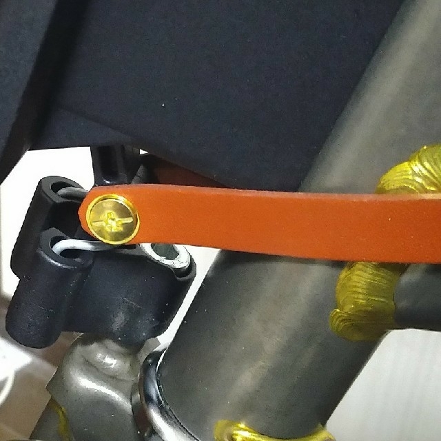 BROMPTON ブロンプトン(BROMPTON)用 自転車部品 キャリアブロック引き 手綱の通販 by くまさん ブロンプトン用 キャリアブロックストラップ キャリアブロック引き (ブラック)