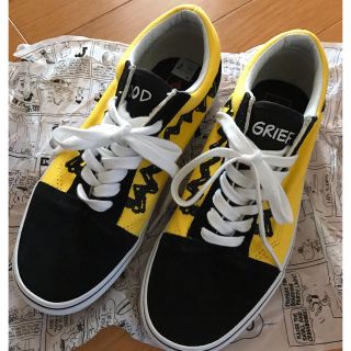 22.5cm ヴァンズ　VANS スヌーピー　オールドスクール　スニーカー　靴