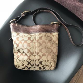 コーチ(COACH)の☆コーチ シグネチャー 斜めがけバッグ☆(ショルダーバッグ)