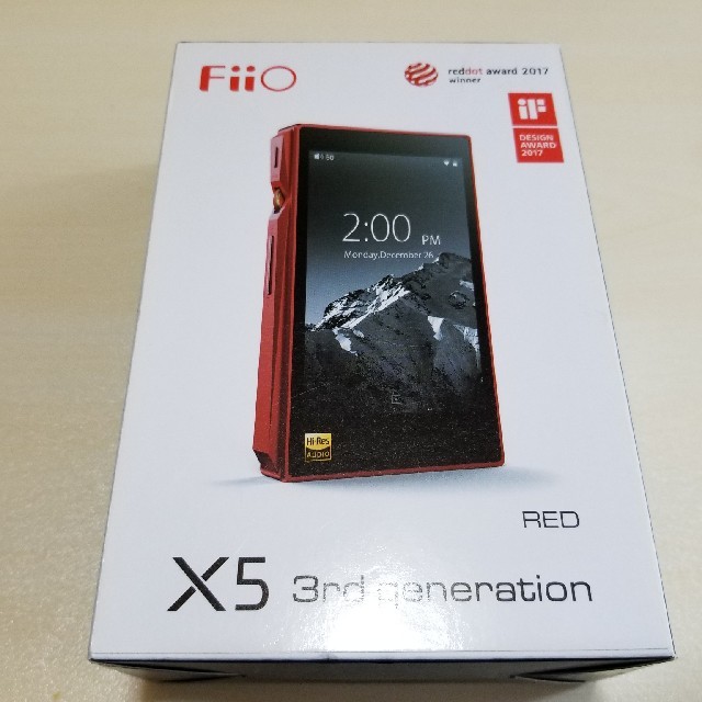 FIIO X5 3rd red