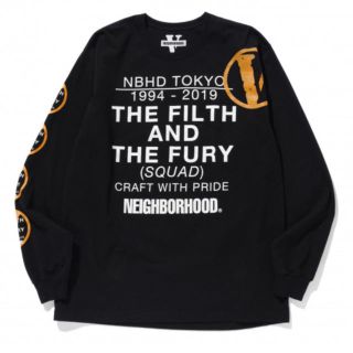 ネイバーフッド(NEIGHBORHOOD)のNHVL . T-1 / C-TEE . LS Mサイズ(Tシャツ/カットソー(七分/長袖))