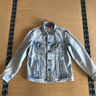 シュプリーム(Supreme)の［極美品］supreme16ss denim trucker jacket (Gジャン/デニムジャケット)