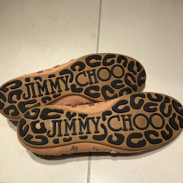 JIMMY CHOO(ジミーチュウ)のジミーチュウ フラットシューズ 37 レディースの靴/シューズ(バレエシューズ)の商品写真