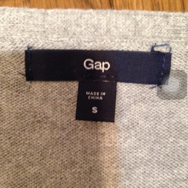 GAP(ギャップ)のGAP カーディガン グレー ベーシック コットン100% レディースのトップス(カーディガン)の商品写真