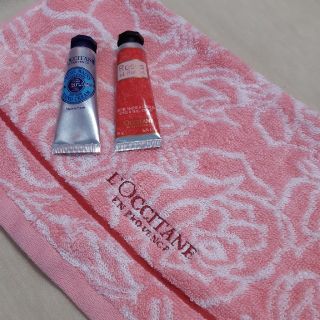 ロクシタン(L'OCCITANE)のL'OCCITANEハンドタオル・ハンドクリーム・ハンド&ネイルクリーム(ハンドクリーム)