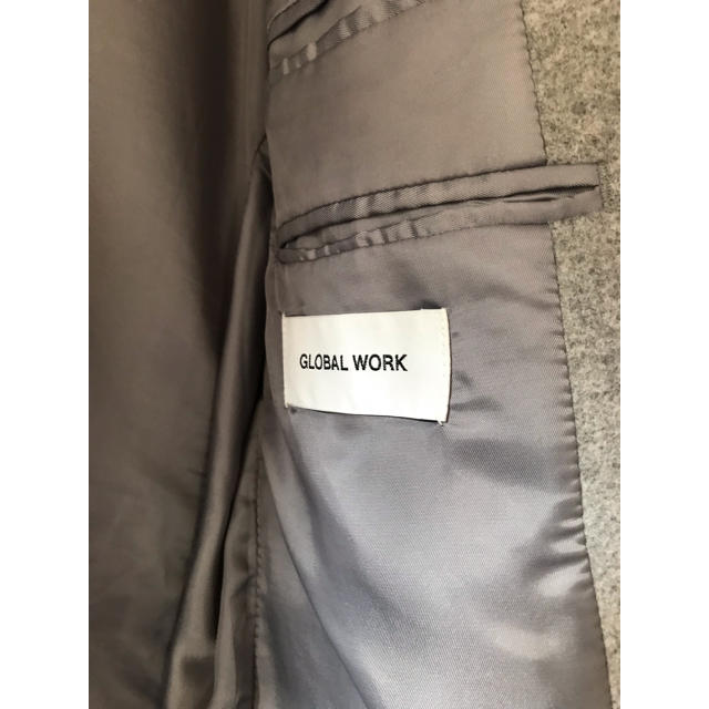 GLOBAL WORK(グローバルワーク)のチェスターコート ロングコート GLOBAL WORK メンズのジャケット/アウター(チェスターコート)の商品写真