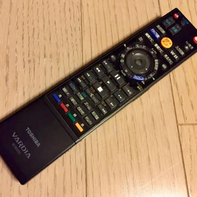 東芝(トウシバ)の【美品】東芝HDDレコーダー RD-X9のリモコン スマホ/家電/カメラのテレビ/映像機器(DVDレコーダー)の商品写真