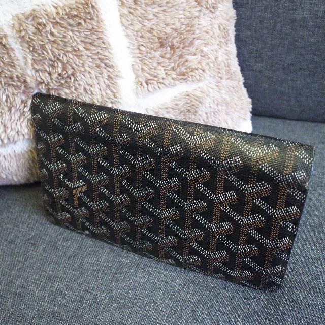 GOYARD(ゴヤール)の☆正規品☆ゴヤール　長財布　黒　モノグラム　バッグ　財布 メンズのファッション小物(長財布)の商品写真