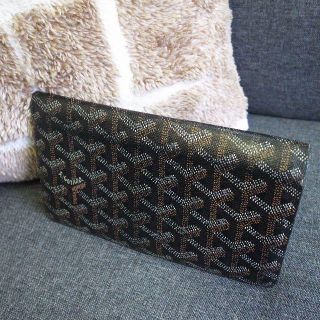 ゴヤール(GOYARD)の☆正規品☆ゴヤール　長財布　黒　モノグラム　バッグ　財布(長財布)