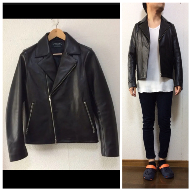 UNITED ARROWS green label relaxing - 専用 新品 ユナイテッドアローズ 牛革レザー ダブルライダース ジャケットの通販 by yacchi0712's