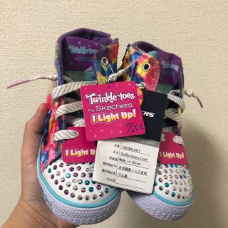 スケッチャーズ(SKECHERS)のSkechers子供用light up 新品未使用16センチ(スニーカー)