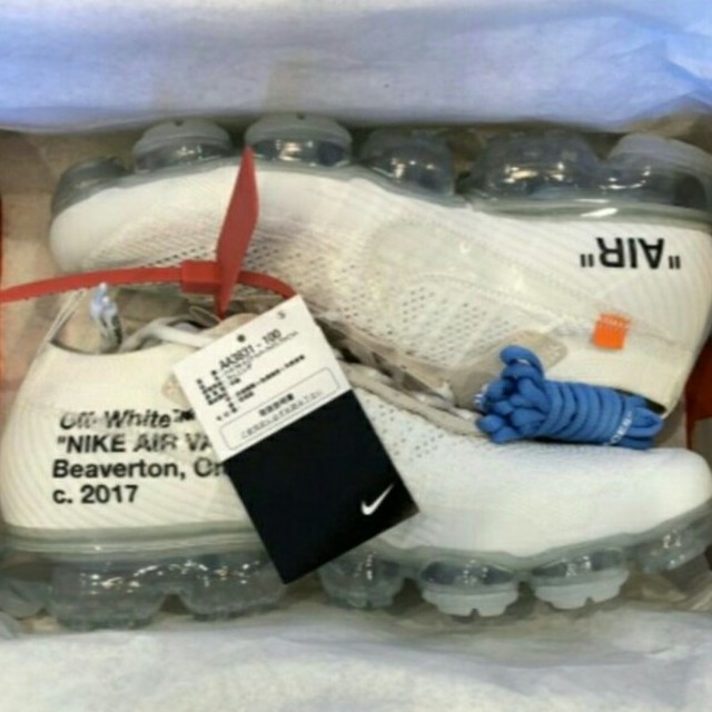 NIKE OFF-WHITE VAPOR MAX オフホワイト ベイパー27.5