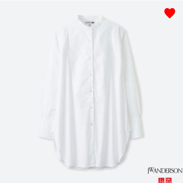 【新品タグ付】UNIQLO×JW ANDERSON タキシードロングシャツ