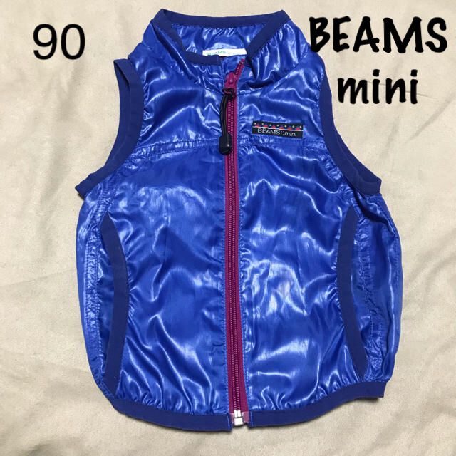 こども ビームス(コドモビームス)のビームスミニ ベスト 90 キッズ/ベビー/マタニティのキッズ服男の子用(90cm~)(ジャケット/上着)の商品写真