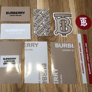 バーバリー(BURBERRY)のBURBERRY　19ss ノベルティ　ステッカー(ノベルティグッズ)