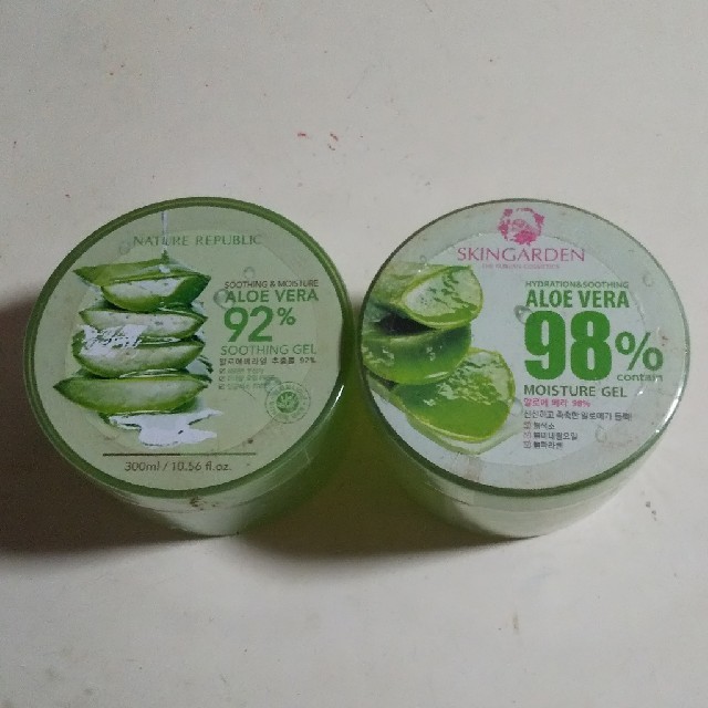 NATURE REPUBLIC(ネイチャーリパブリック)のNATURE PEPUBLIC Aloe vera アロエベラ二個セット コスメ/美容のボディケア(ボディクリーム)の商品写真