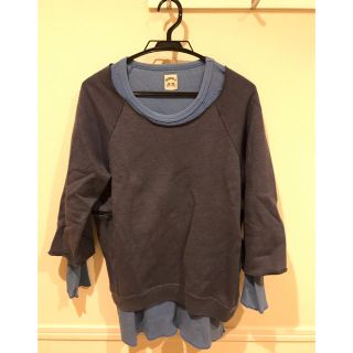 サンシー(SUNSEA)のSUNSEA サンシー Broken 3way Sweat 壊れたスウェット(スウェット)