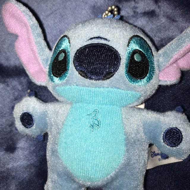 STITCH(スティッチ)のスティッチ ぬいぐるみ ミニサイズ エンタメ/ホビーのおもちゃ/ぬいぐるみ(ぬいぐるみ)の商品写真