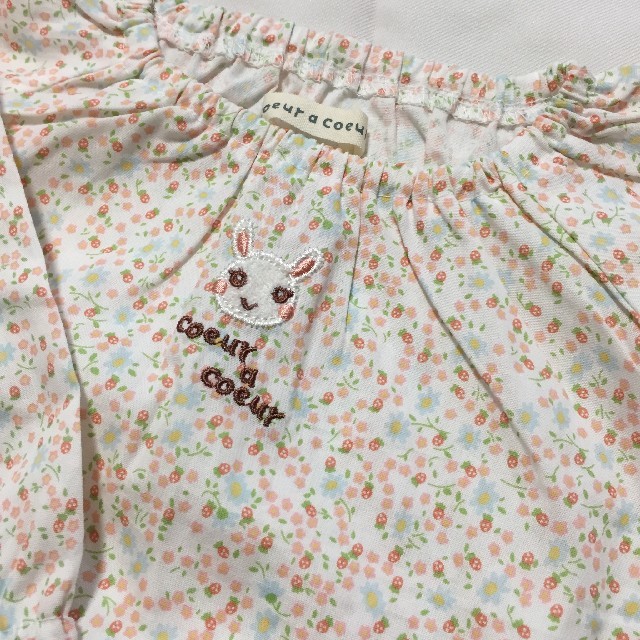 coeur a coeur(クーラクール)の未使用 クーラクール スモック 90 キッズ/ベビー/マタニティのキッズ服女の子用(90cm~)(その他)の商品写真