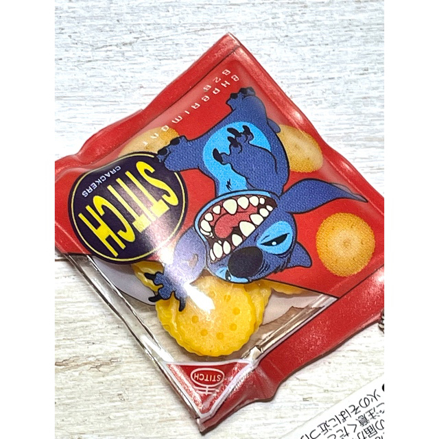 STITCH(スティッチ)のスティッチ 袋入り マスコット 小 新品 ミニチュア ディズニー クラッカー  エンタメ/ホビーのおもちゃ/ぬいぐるみ(キャラクターグッズ)の商品写真