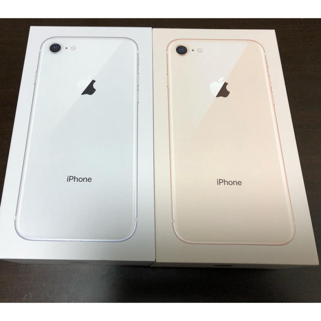 iPhone8 64 ゴールド＋シルバー 新品未使用