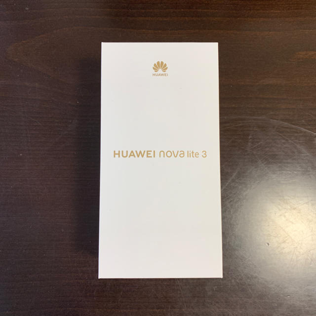 スマホ/家電/カメラHUAWEI nova lite3 コーラルレッド SIMフリー 未開封品