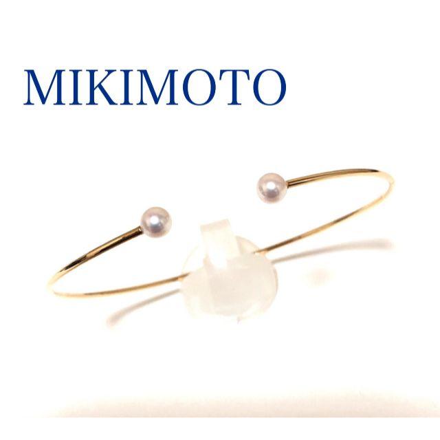 MIKIMOTO(ミキモト)のMIKIMOTO ミキモト 上品♡ k18YG アコヤパール 真珠 ブレスレット レディースのアクセサリー(ブレスレット/バングル)の商品写真