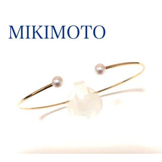 ミキモト(MIKIMOTO)のMIKIMOTO ミキモト 上品♡ k18YG アコヤパール 真珠 ブレスレット(ブレスレット/バングル)