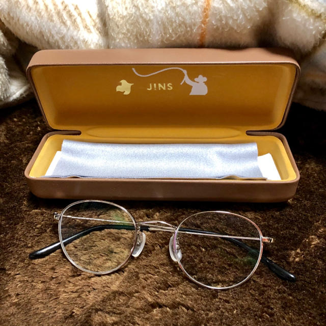 JINS(ジンズ)のJINSの度なしメガネ(オシャレ用) メンズのファッション小物(サングラス/メガネ)の商品写真