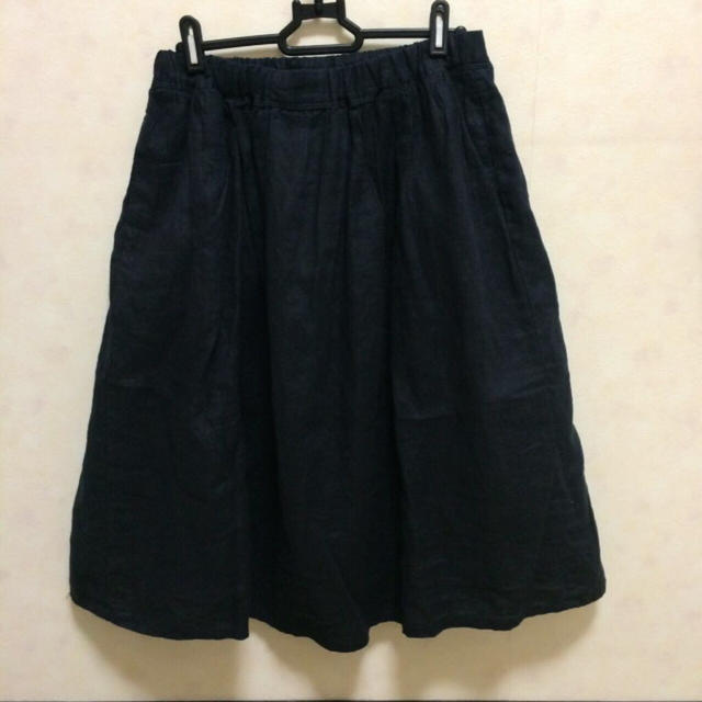 MUJI (無印良品)(ムジルシリョウヒン)のリネンスカート レディースのスカート(ひざ丈スカート)の商品写真