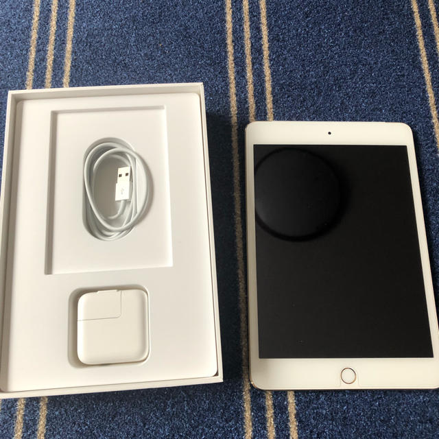 iPad mini4Wi-Fi Cellular128GB GoldソフトバンクPC/タブレット