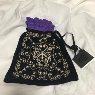 アナスイ(ANNA SUI)のアナスイ ニット巾着(ポーチ)