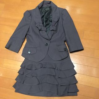 ジルスチュアート(JILLSTUART)のジルスチュアート スーツ グレー美品(スーツ)