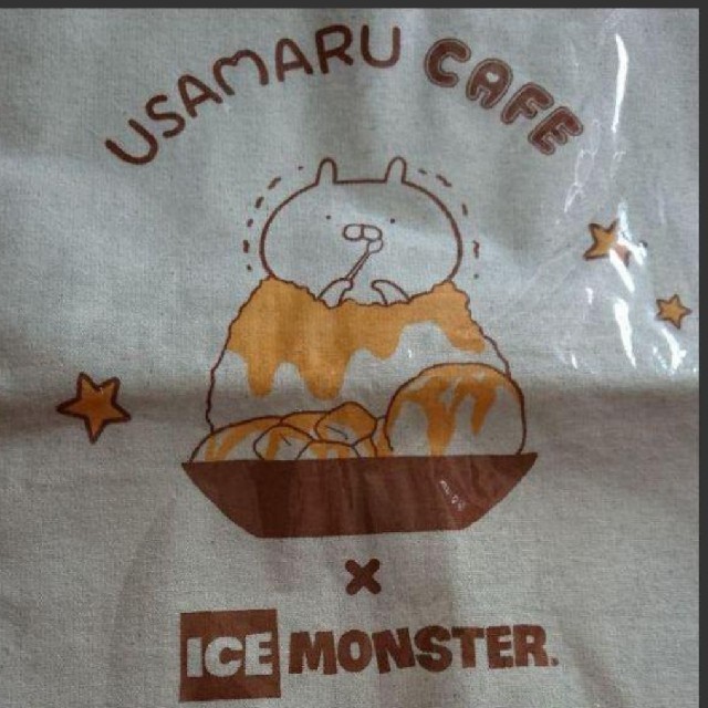 ICE MONSTER うさまる トートバッグ エンタメ/ホビーのおもちゃ/ぬいぐるみ(キャラクターグッズ)の商品写真