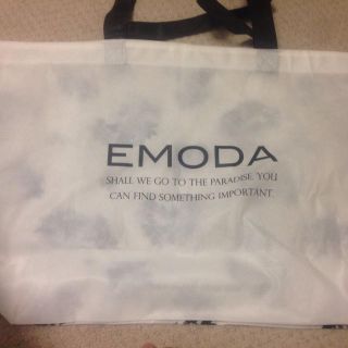 エモダ(EMODA)のEMODA/花柄ショッパー(ショップ袋)