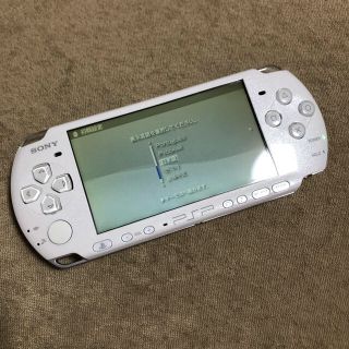 プレイステーションポータブル(PlayStation Portable)のPSP-3000🎮白(携帯用ゲーム機本体)