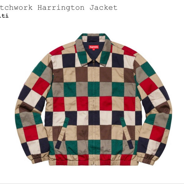 Patchwork Harrington Jacket