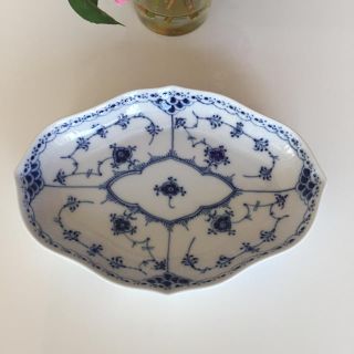 ロイヤルコペンハーゲン(ROYAL COPENHAGEN)のロイヤルコペンハーゲン ★優雅で美しいオーバルディッシュ★(食器)