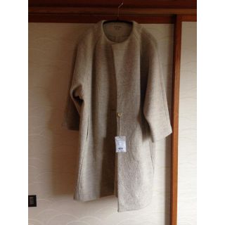 エヴァムエヴァ(evam eva)の2017 aw press wool coat(ロングコート)