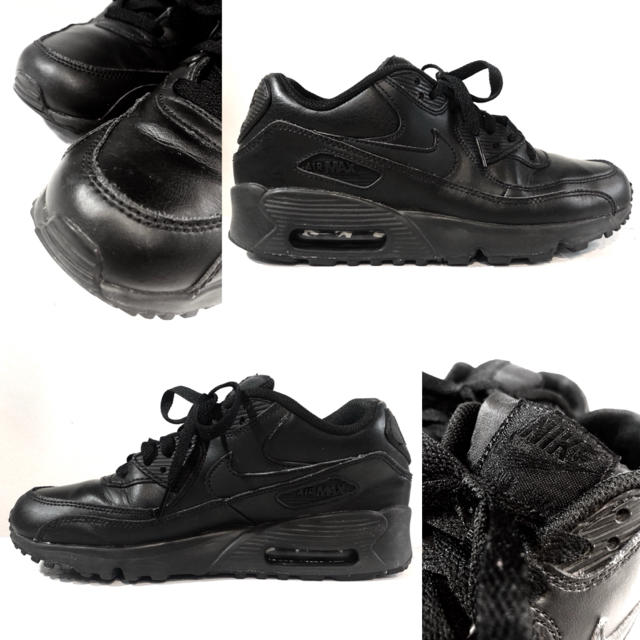 NIKE(ナイキ)のNIKE AIR MAX 90 LEATHER★ナイキ★エアマックス★レザー★黒 レディースの靴/シューズ(スニーカー)の商品写真