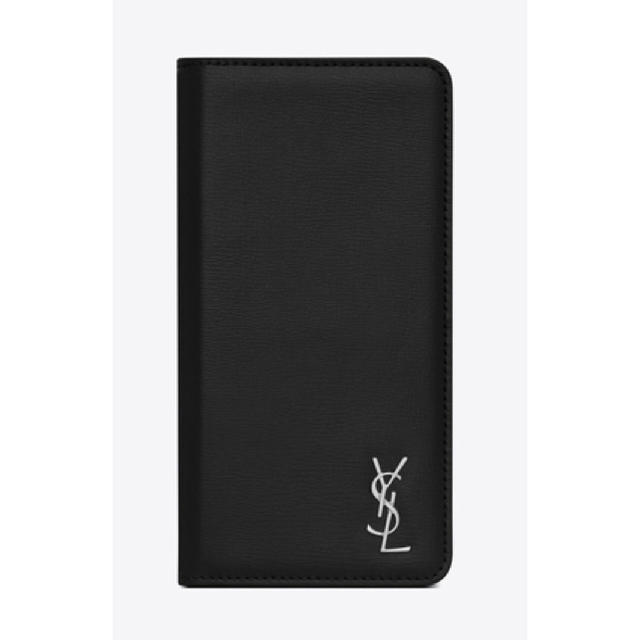 Saint Laurent(サンローラン)のiPhone10 ケース Yves Saint Laurent  シルバー スマホ/家電/カメラのスマホアクセサリー(iPhoneケース)の商品写真