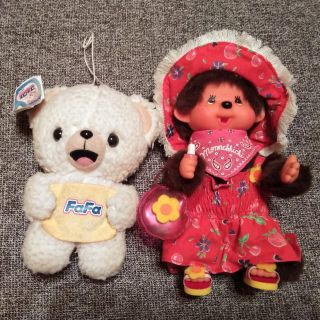 FaFaぬいぐるみ＆モンチッチ人形(キャラクターグッズ)