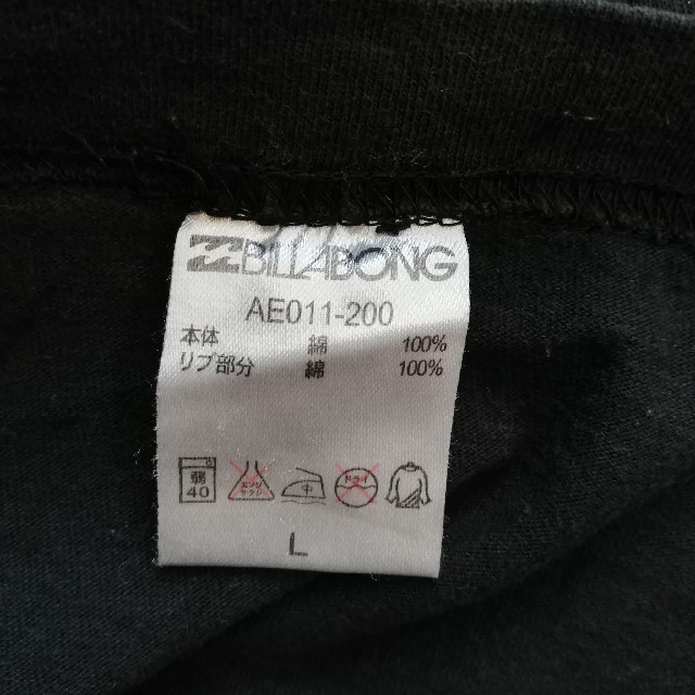 billabong(ビラボン)のBILLABONG Tシャツ Lサイズ メンズのトップス(Tシャツ/カットソー(半袖/袖なし))の商品写真